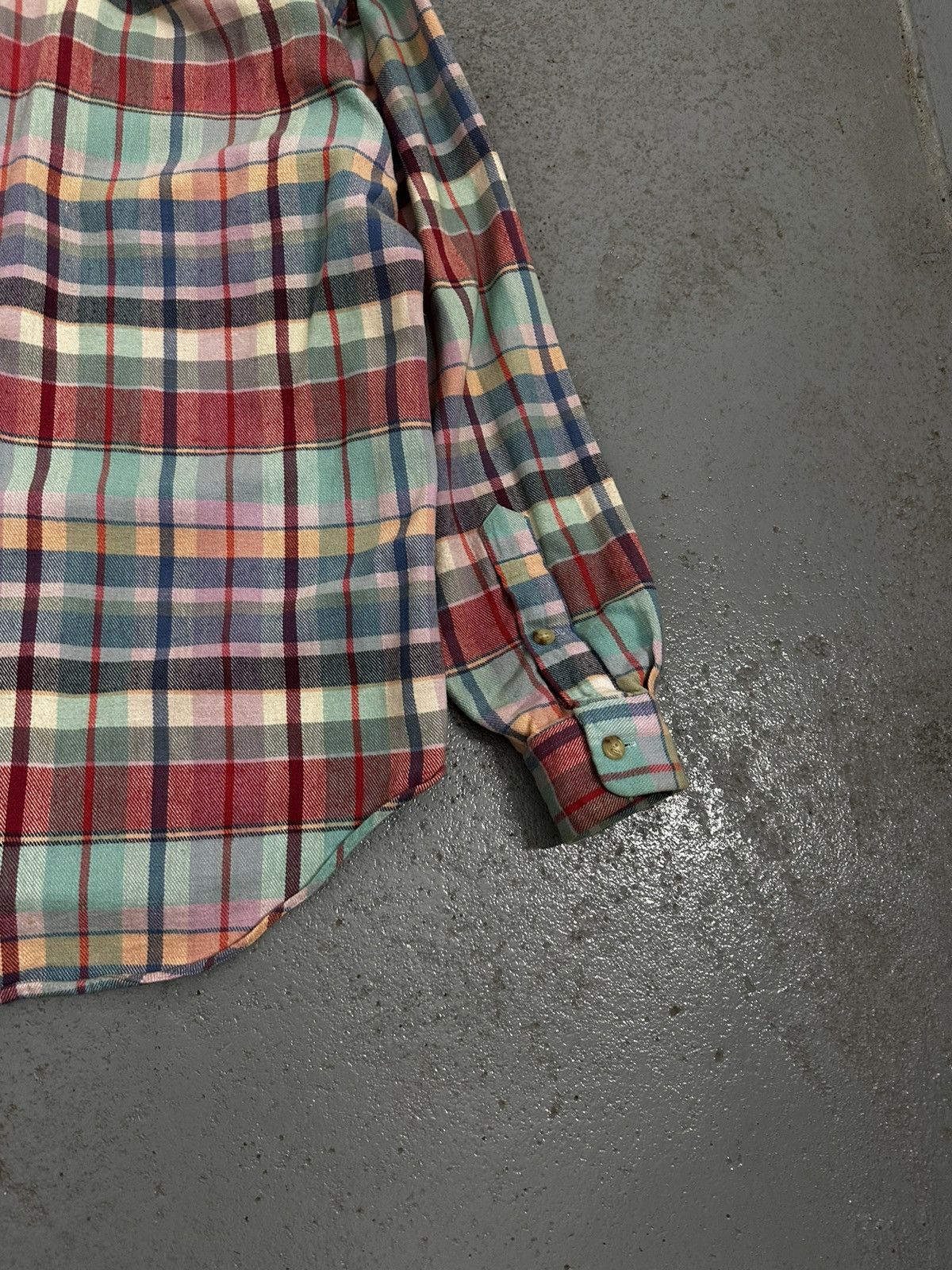 Polo Ralph Lauren Vintage 80s Ralph Lauren Flannel Shirt Size US M / EU 48-50 / 2 - 13 Thumbnail