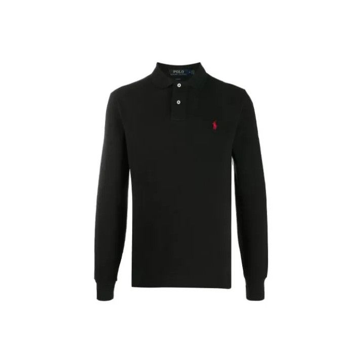 Polo Ralph Lauren Polo Ralph Lauren Logo Embroidered Long-Sleeve Polo Size US L / EU 52-54 / 3 - 1 Thumbnail