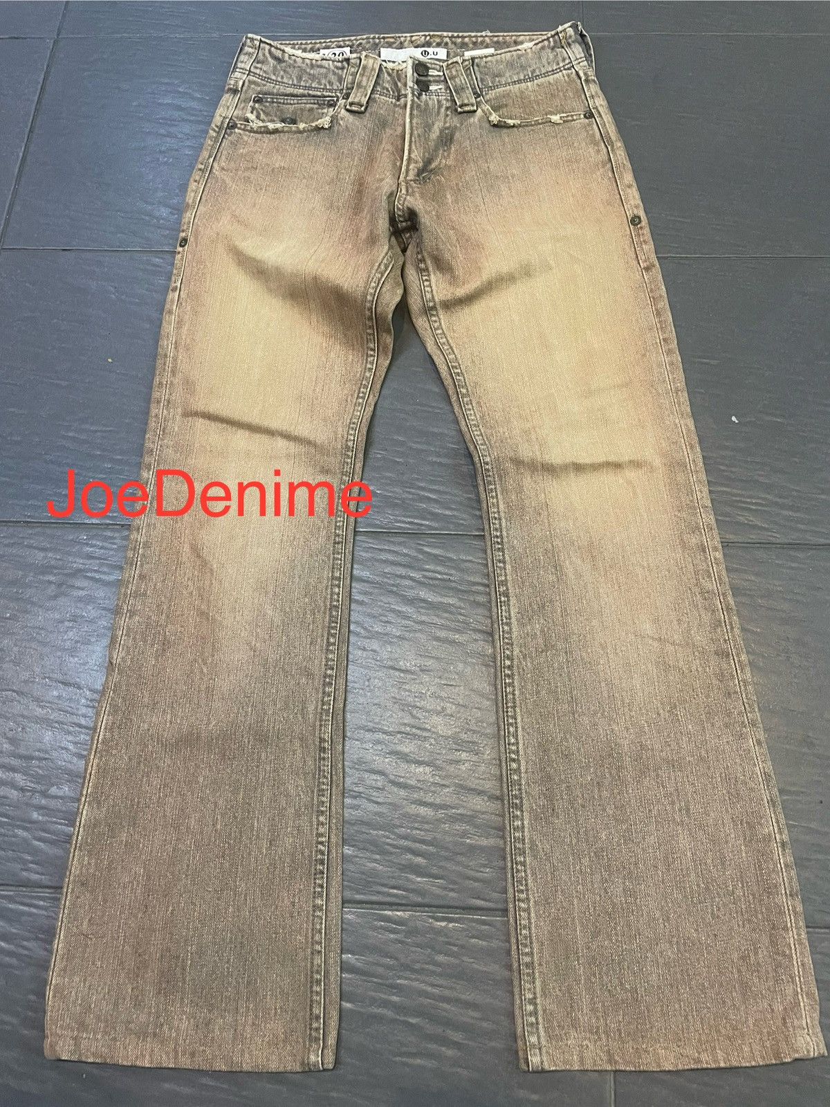 Japanese Brand Flare Jeans Japanese Steel Boot Cut Size US 29 - 2 Thumbnail