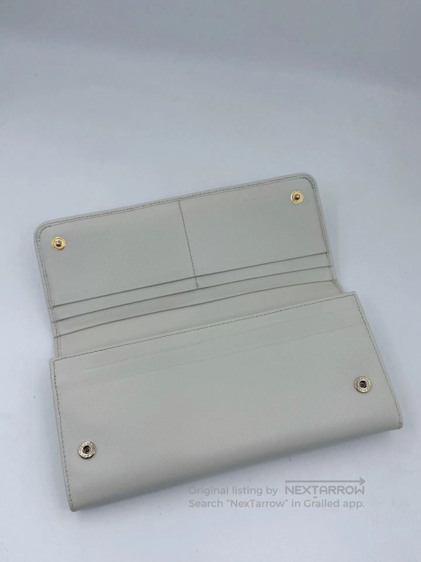 Prada Prada Women's Long Snap Flap Wallet. Size ONE SIZE - 4 Thumbnail
