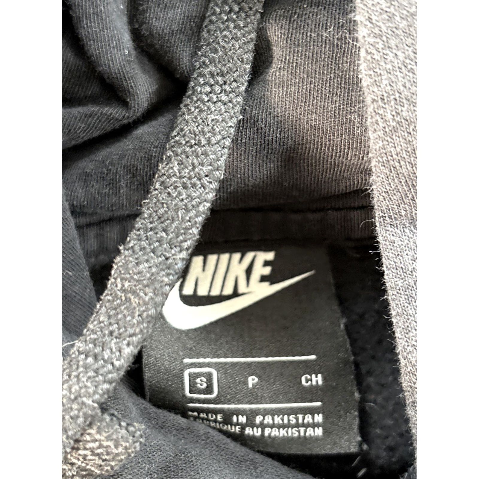Nike Nike Hoodie Mens Small Black Spell Out Big Logo BV5109-011 Y2K Size US S / EU 44-46 / 1 - 4 Thumbnail