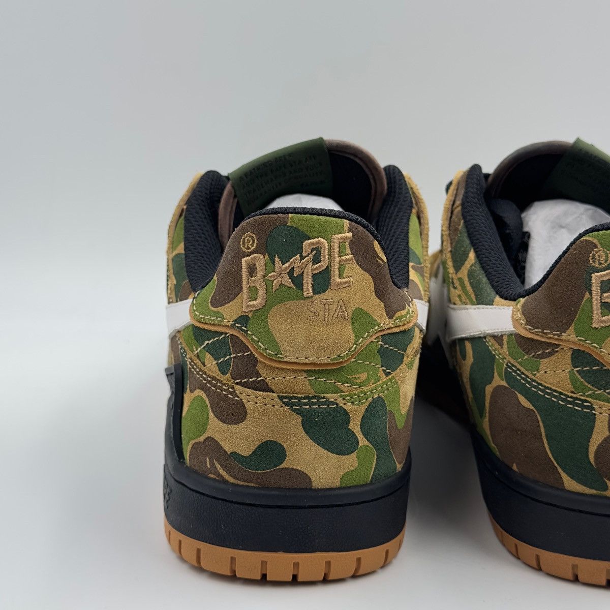 Bape A Bathing Ape Bape SK8STA ABC Camo Green 2022 Size US 9 / EU 42 - 12 Thumbnail