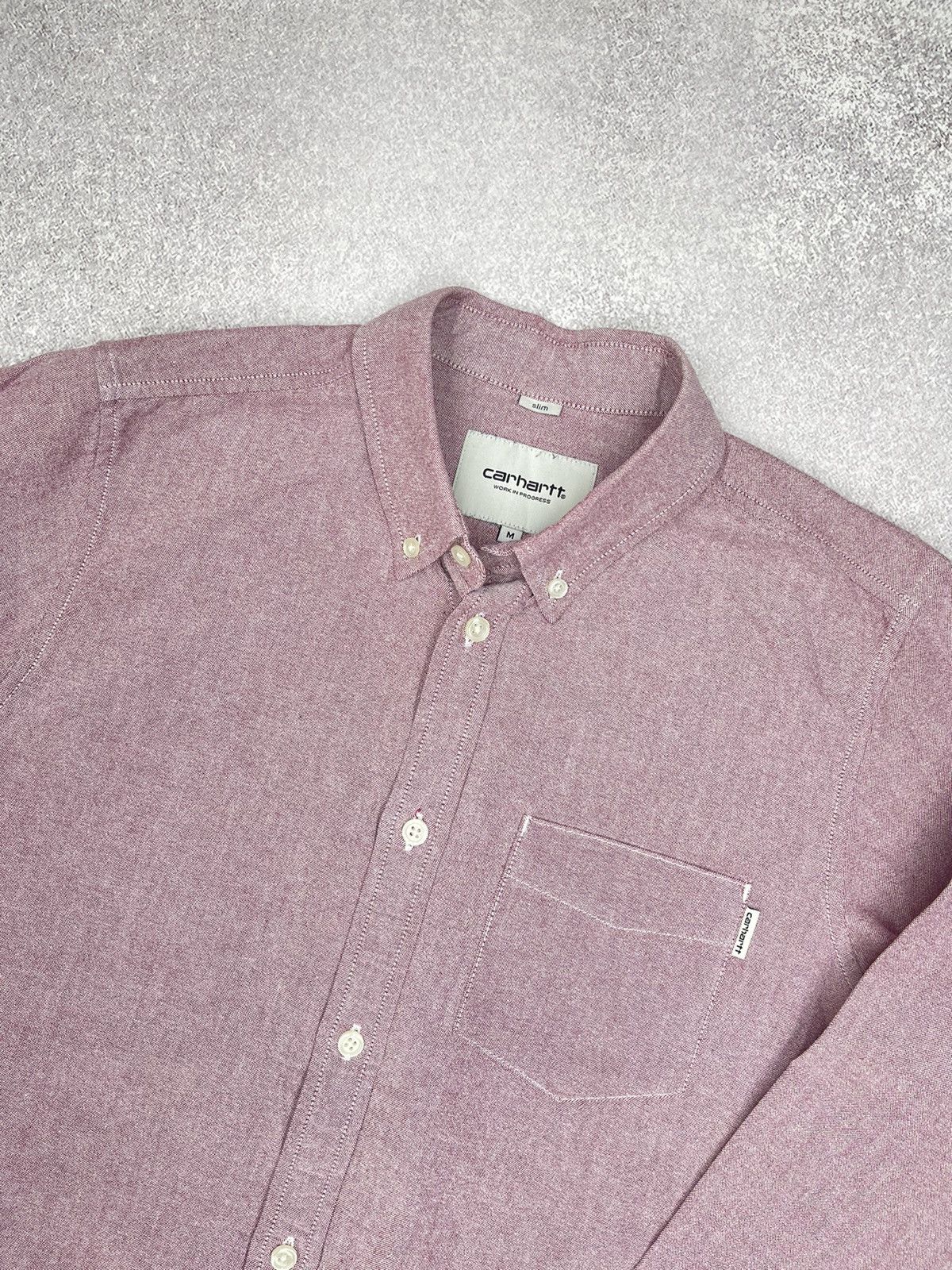 Carhartt × Carhartt Wip Mens Carhartt Rogers Shirt Pink Size M Size US M / EU 48-50 / 2 - 4 Thumbnail
