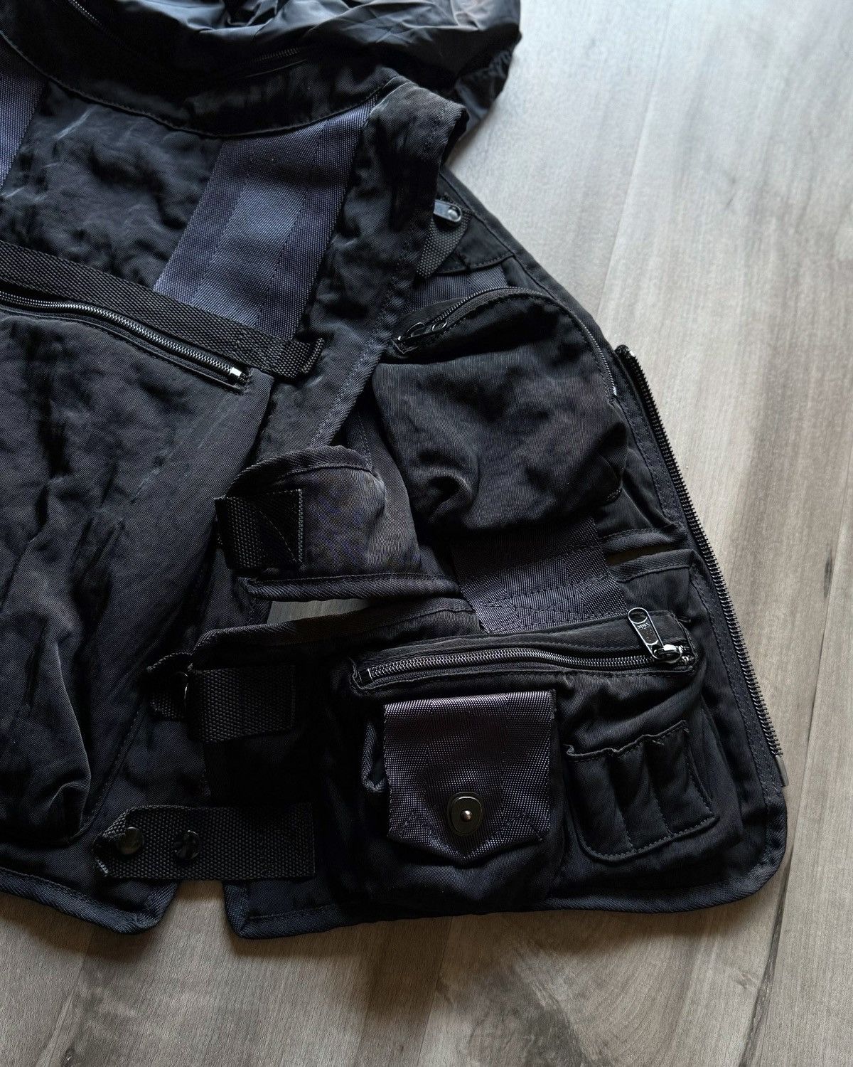 Issey Miyake Parachute Cargo Vest Size US M / EU 48-50 / 2 - 7 Thumbnail