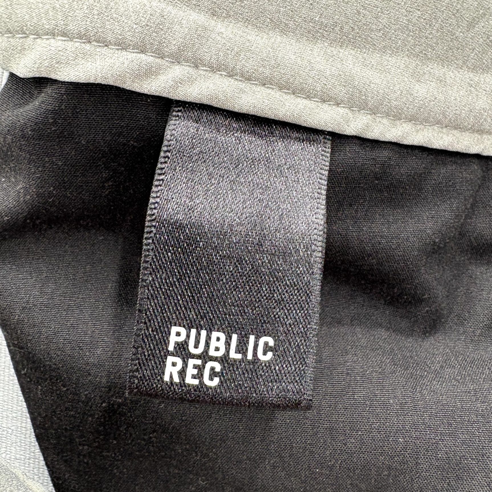 Vintage Public Rec Dealmaker 5-Pocket Pants Mens 33x30 Gray Straight Stretch Workwear Size US 33 - 6 Thumbnail