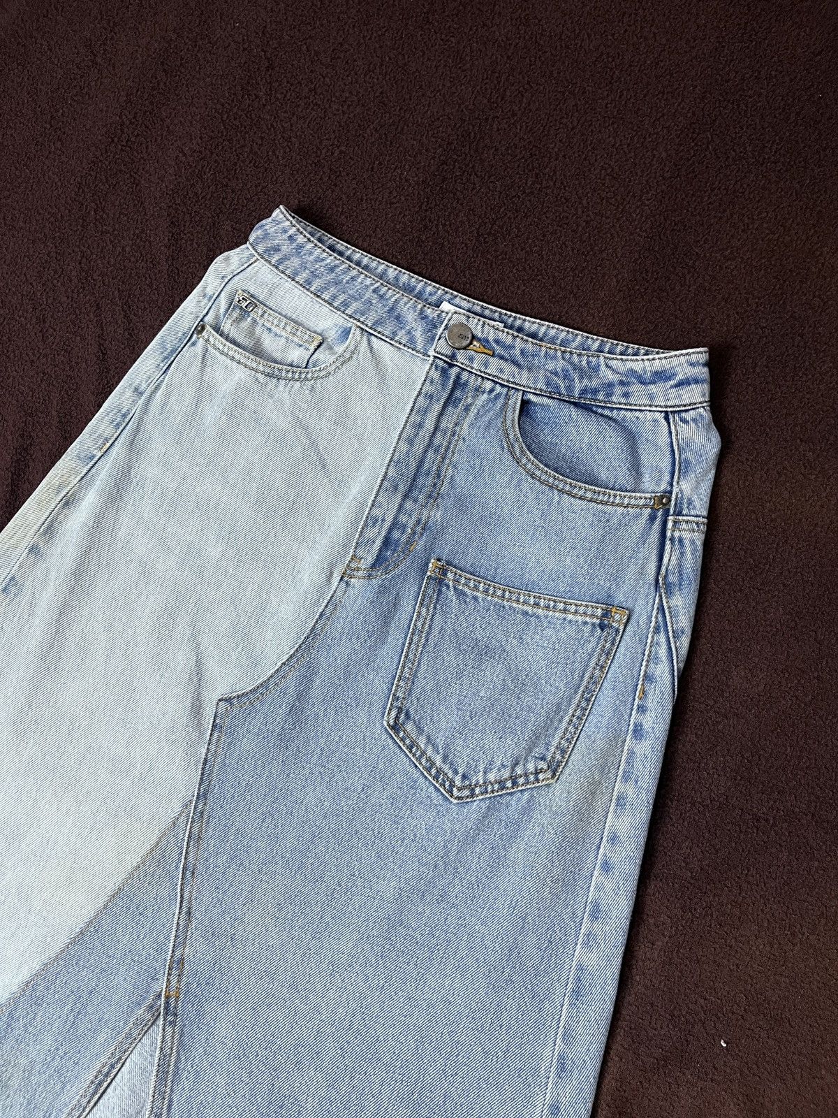 Miss Sixty Miss Sixty Skirt Ice Creem Denim Size 27" / US 4 / IT 40 - 5 Thumbnail