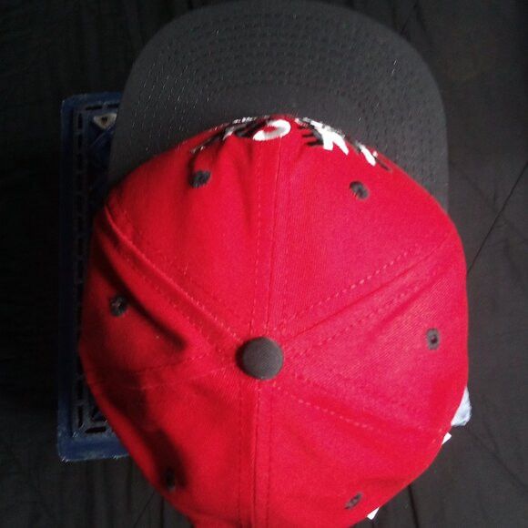 Disney NWT Vintage Disney Mickey Mouse Plane Crazy Snap Hat Cap Size ONE SIZE - 5 Thumbnail