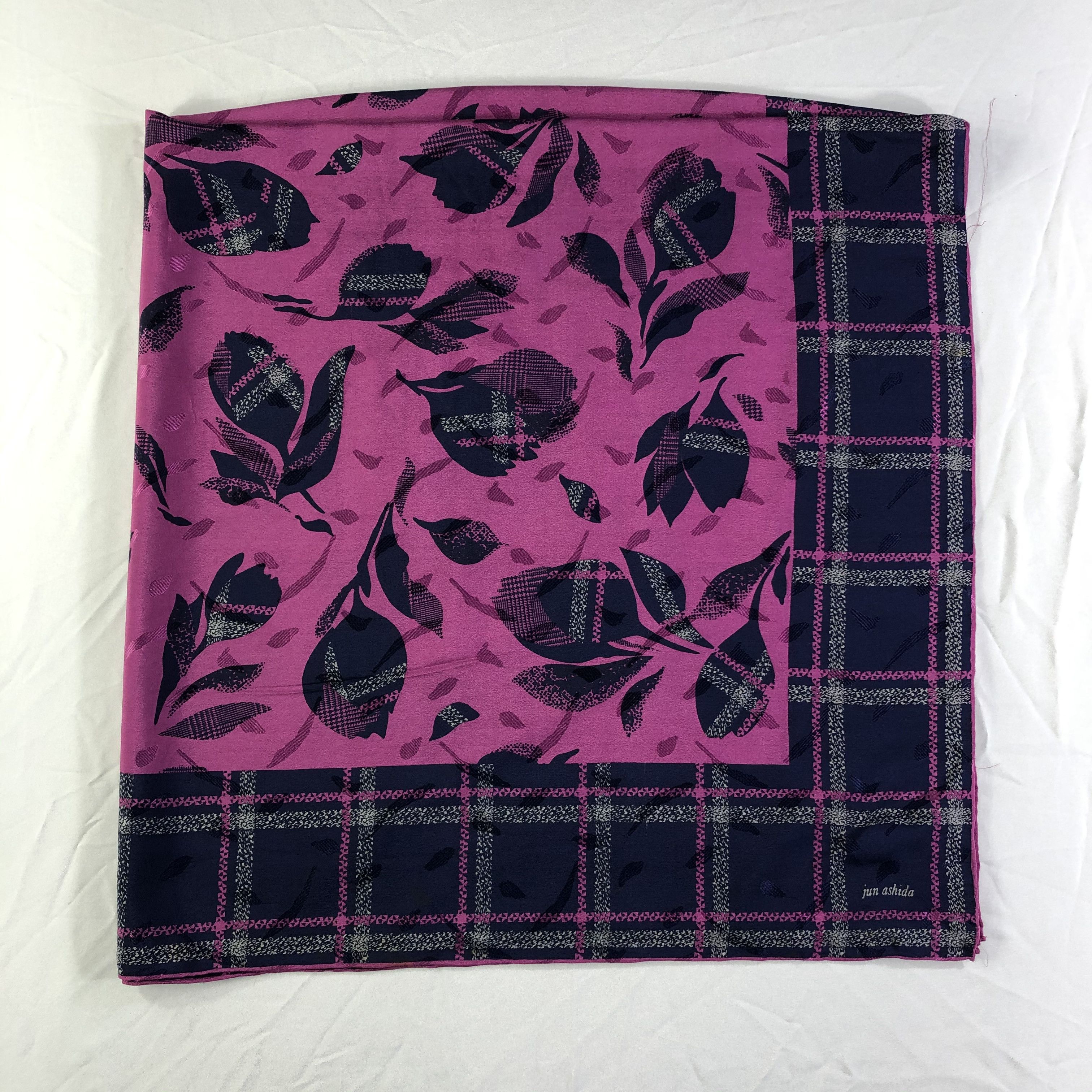 Vintage Vintage Jun Ashida Silk Scarf Size ONE SIZE - 2 Thumbnail