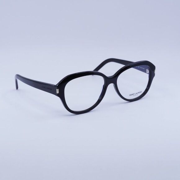 Saint Laurent Paris 🕶️ New Saint Laurent SL411 001 Black Eyeglasses -57mm Size ONE SIZE - 10 Thumbnail