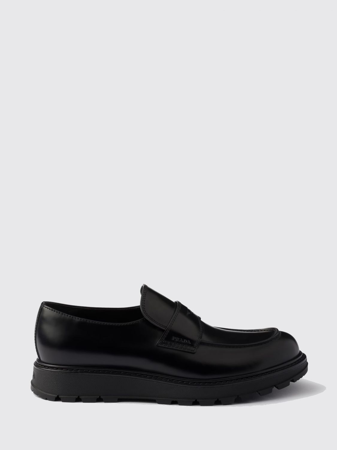 Prada Prada Loafers Men Black Size US 10 / EU 43 - 1 Preview