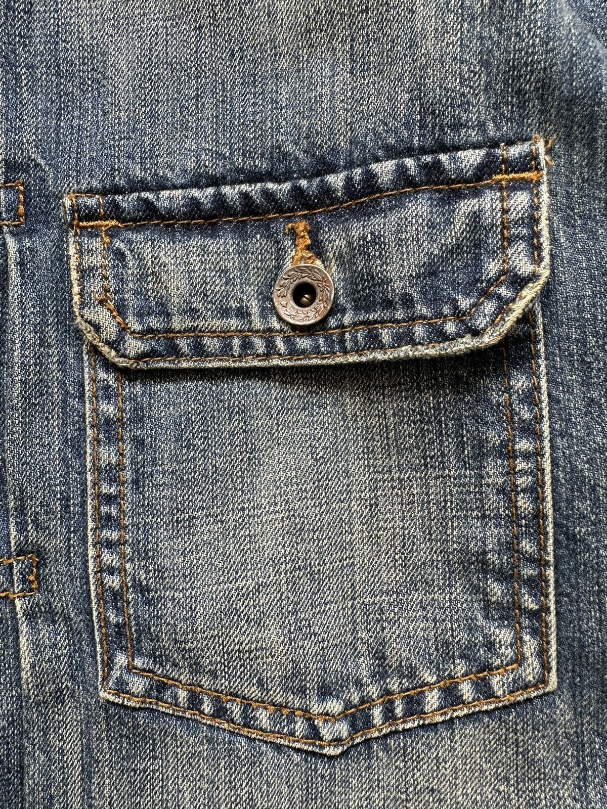 Takeo Kikuchi SS08 TK by Takeo Kikuchi type two trucker denim Size US M / EU 48-50 / 2 - 10 Thumbnail
