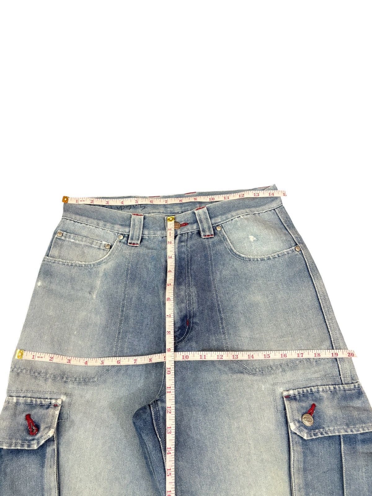 Ecko Unltd. Vintage Ecko Distressed Cargo Loose Jeans Size US 28 / EU 44 - 11 Thumbnail
