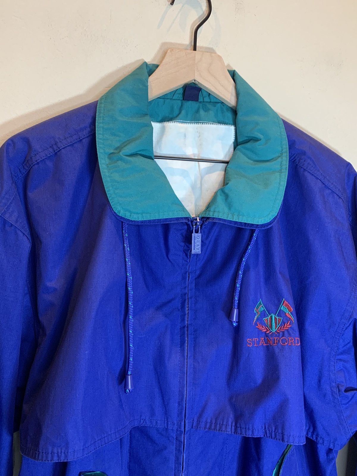 Gear for Sports *RARE* Vintage Stanford University Windbreaker Jacket Coat Size US S / EU 44-46 / 1 - 2 Thumbnail