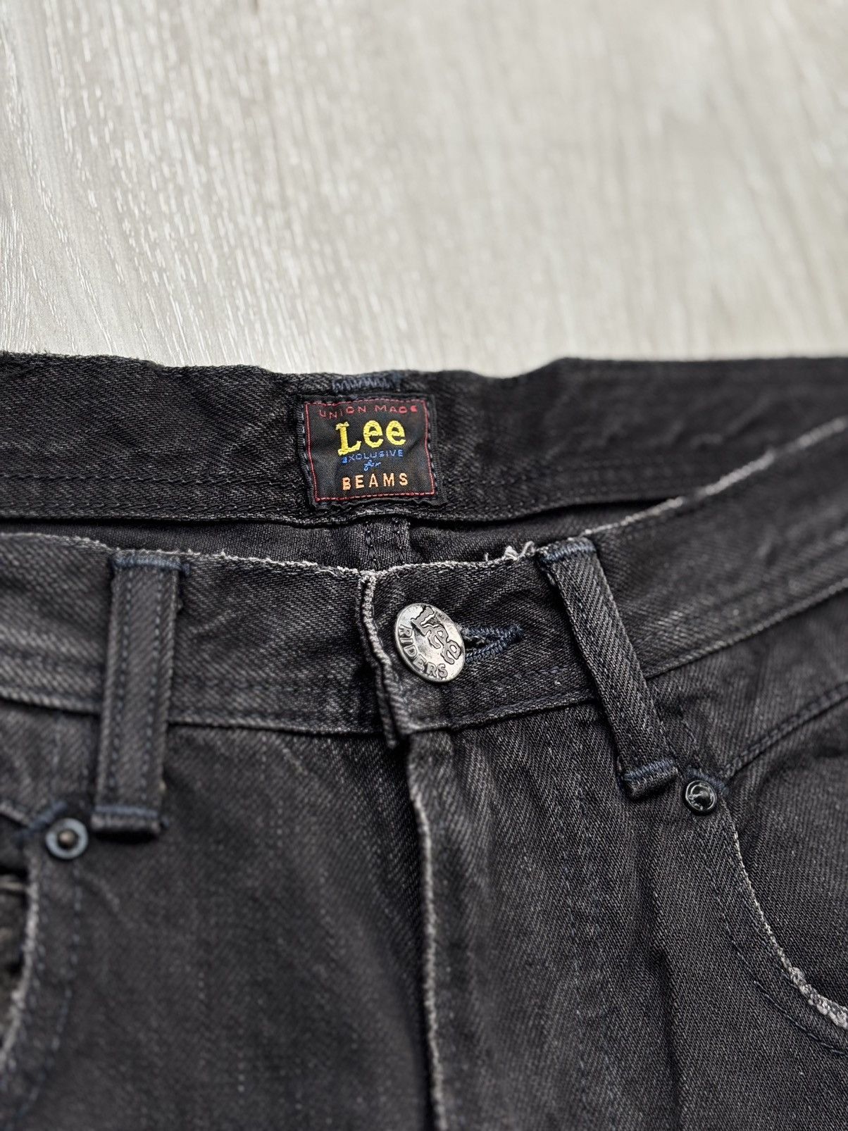 Beams Plus × Levi's LEE phyton Lace up flare jeans Size US 29 - 6 Thumbnail
