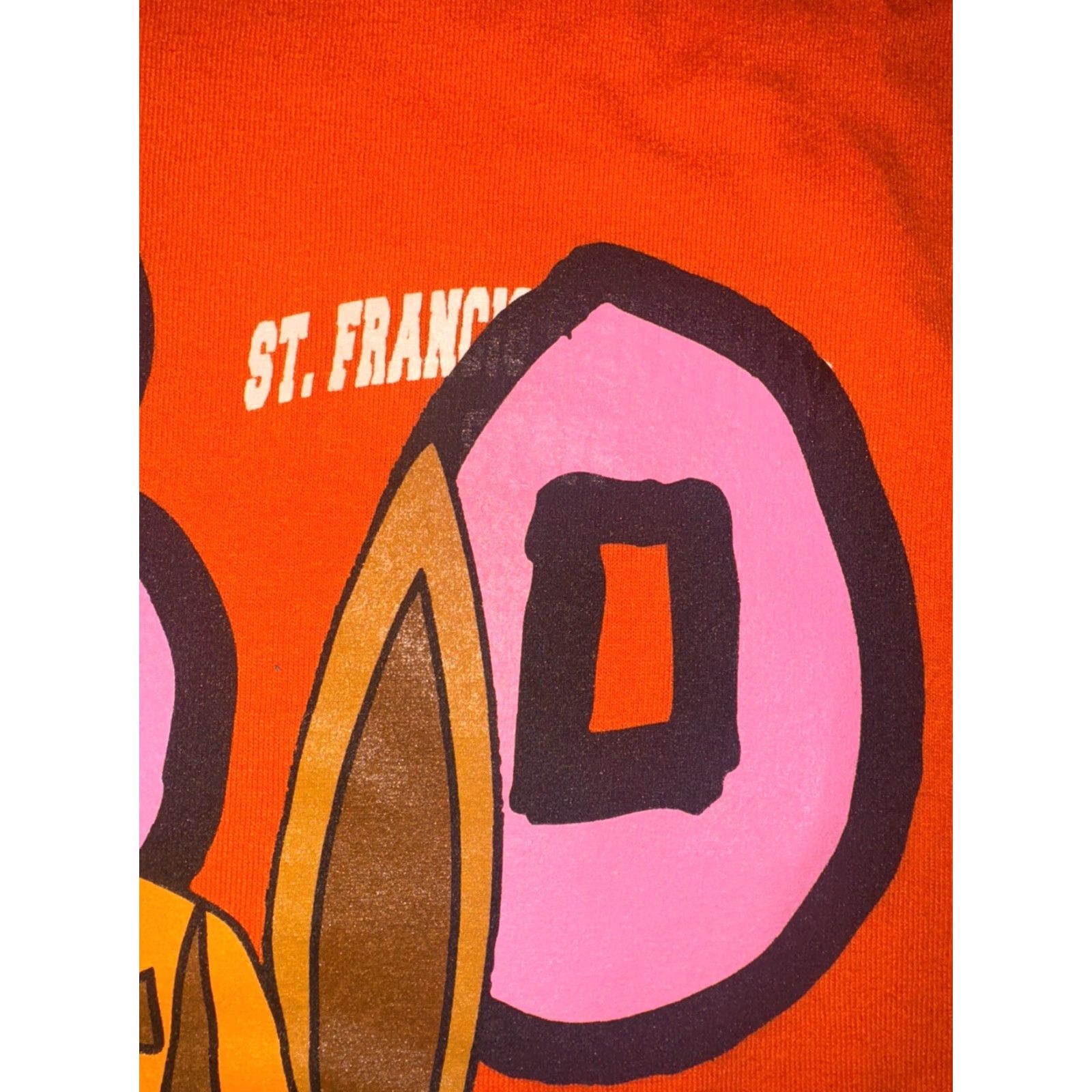 Vintage Asspizza x Pokémon Halloween Eevee T-Shirt Orange Large 22x28 Graphic Print Crew Neck Cotton Mens Size US L / EU 52-54 / 3 - 4 Thumbnail
