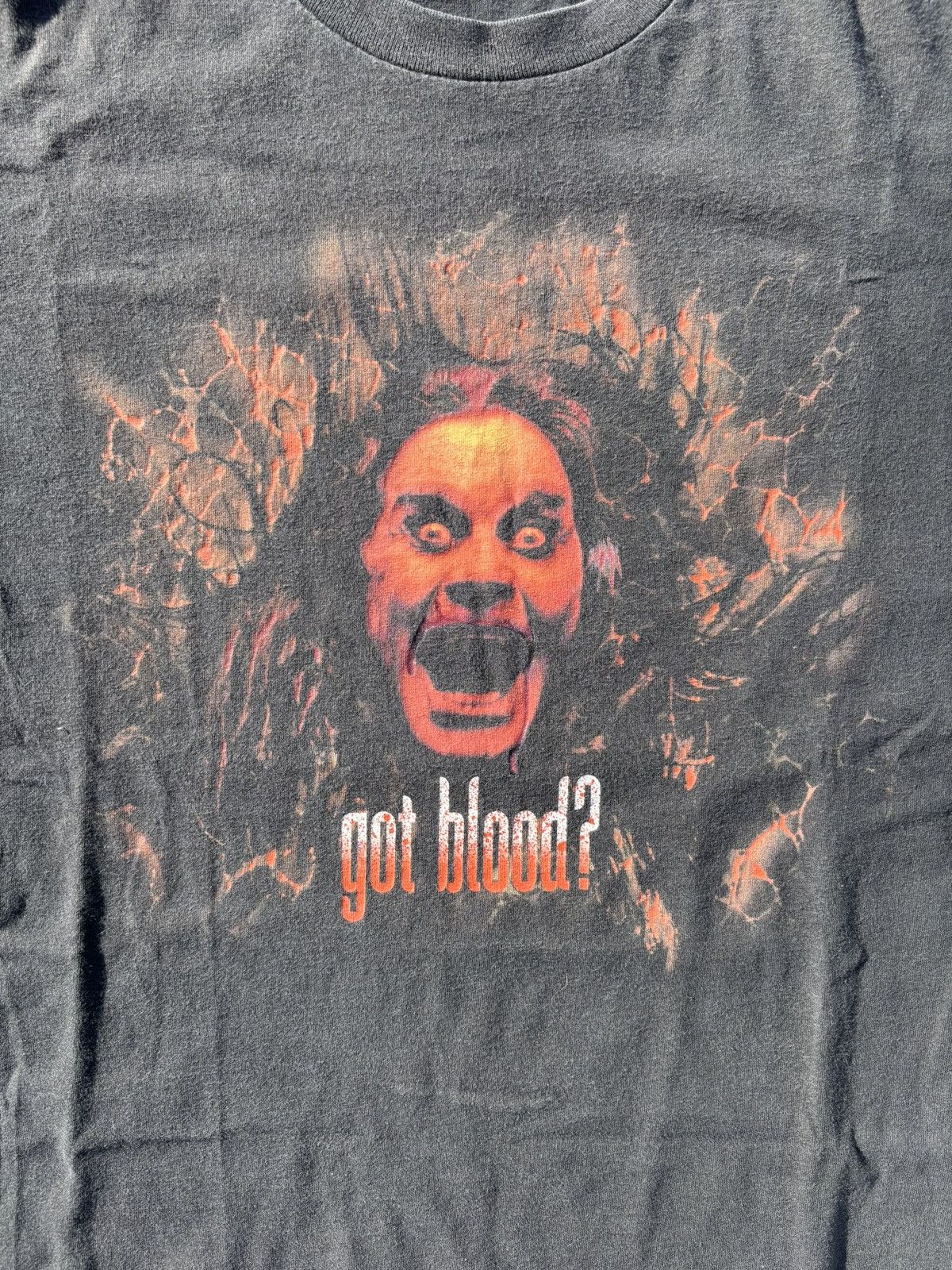 Band Tees RARE Vintage 2001 Ozzy Osbourne Got Blood? T Shirt Size US XL / EU 56 / 4 - 2 Thumbnail