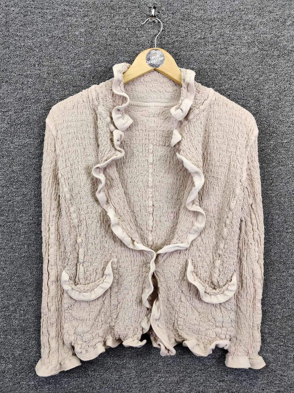 Issey Miyake Vintage Issey Miyake Cauliflower Button Ups Jacket Size US S / EU 44-46 / 1 - 1 Thumbnail