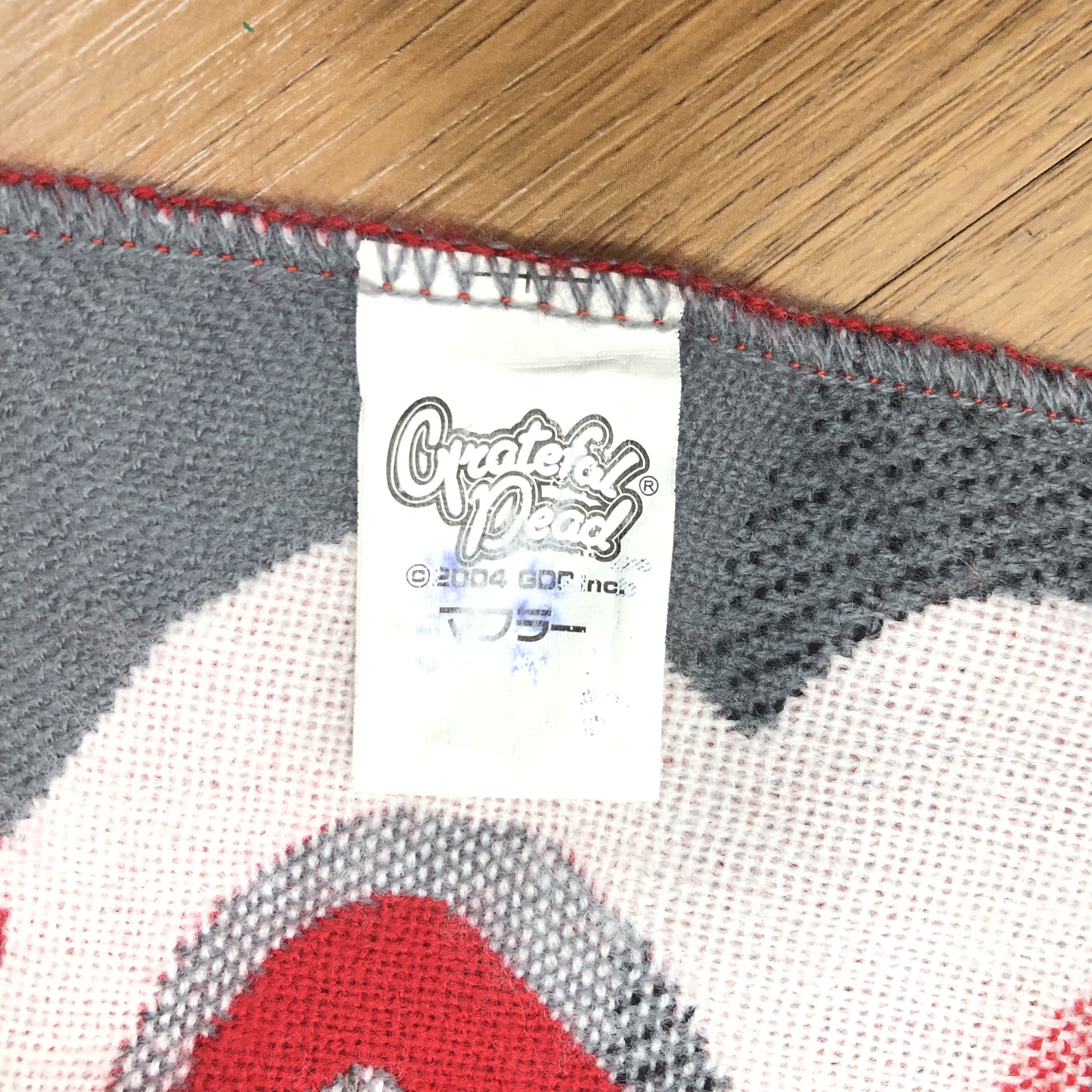 Grateful Dead × Vintage Vintage Grateful Dead Scarf Muffler MF200 Size ONE SIZE - 6 Thumbnail