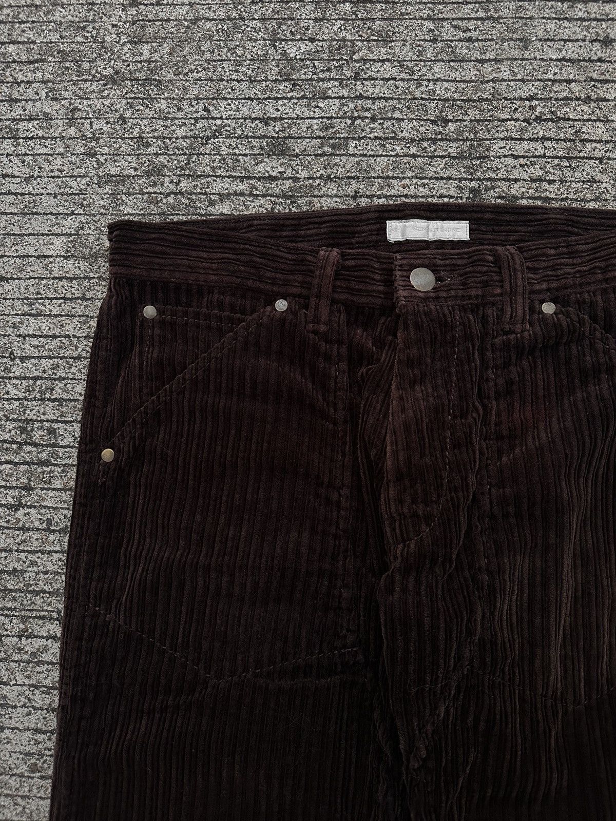 Number (N)ine Number(N)ine AW02 “nowhereman” Corduroy Pants Size US 30 / EU 46 - 9 Thumbnail