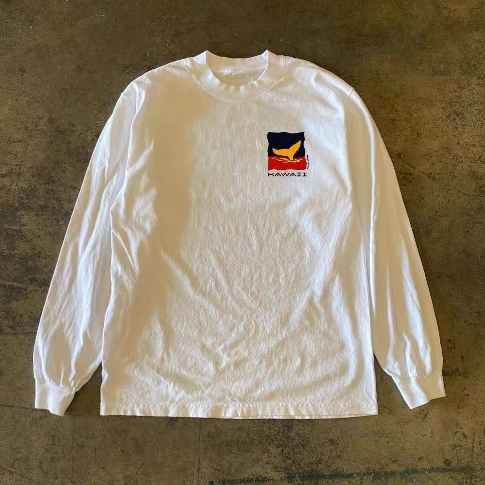 Japanese Brand × Vintage Whale pattern street fashion cotton long sleeve shirt Size US L / EU 52-54 / 3 - 2 Thumbnail