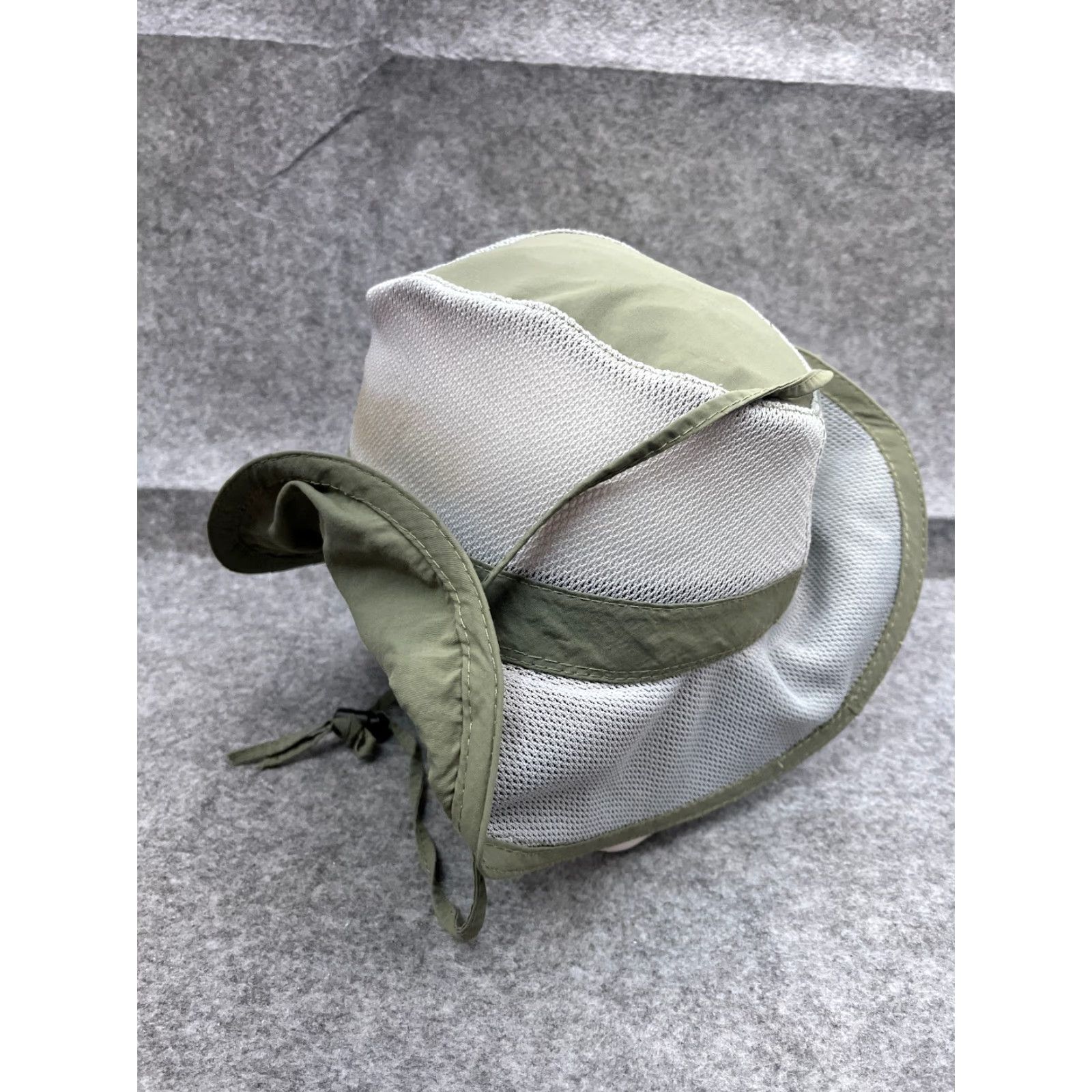 Vintage Dorfman Pacific Bucket Hat Adult XL Gray Poly/Nylon Blend Fish Camp Hat Bucket Men Size ONE SIZE - 5 Thumbnail