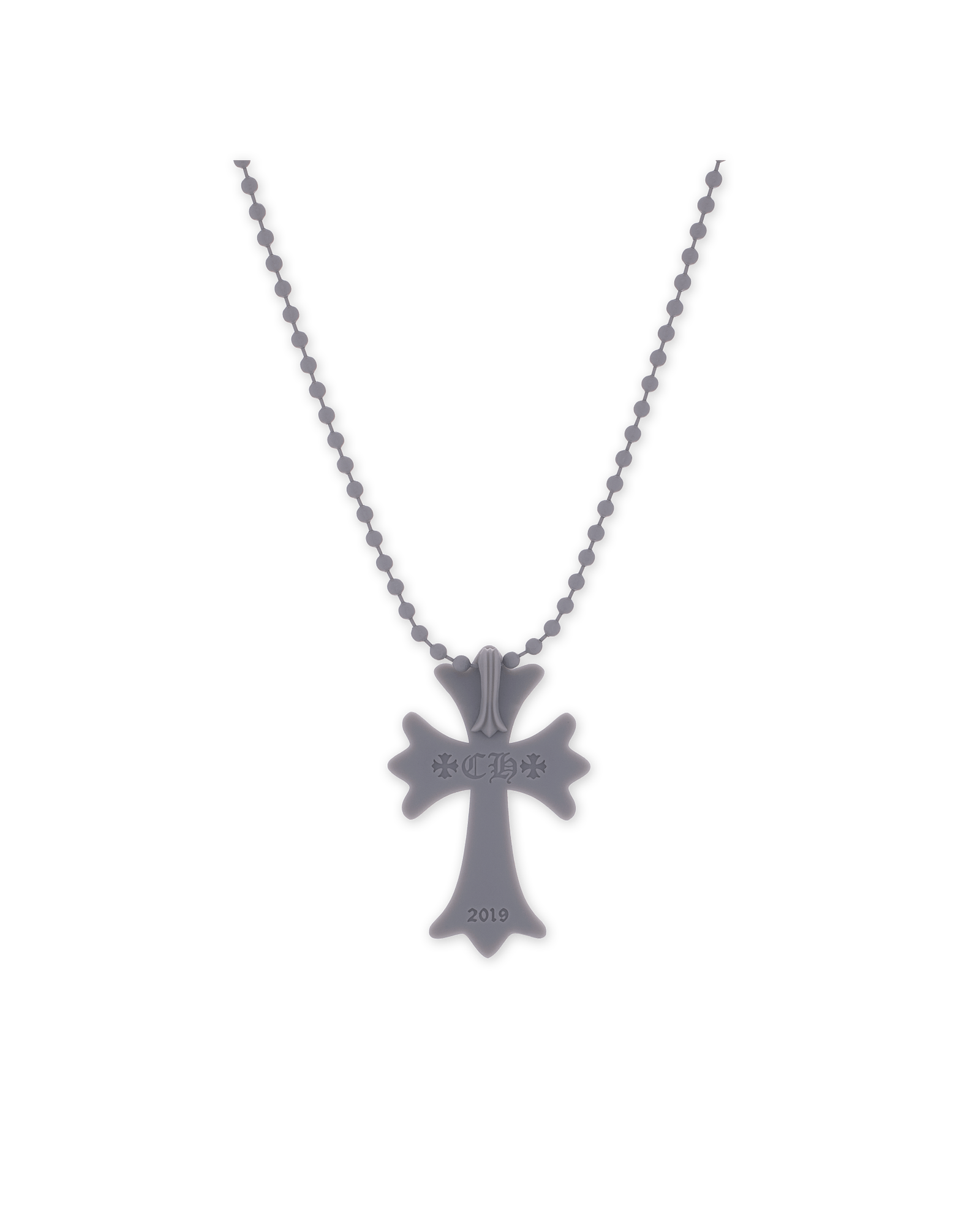 アクセサリーその他 Chrome Hearts Silichrome CH Cross Pendant Grey 2023 Chrome Hearts】Silichrome CH Cross Pendant Grey 2023