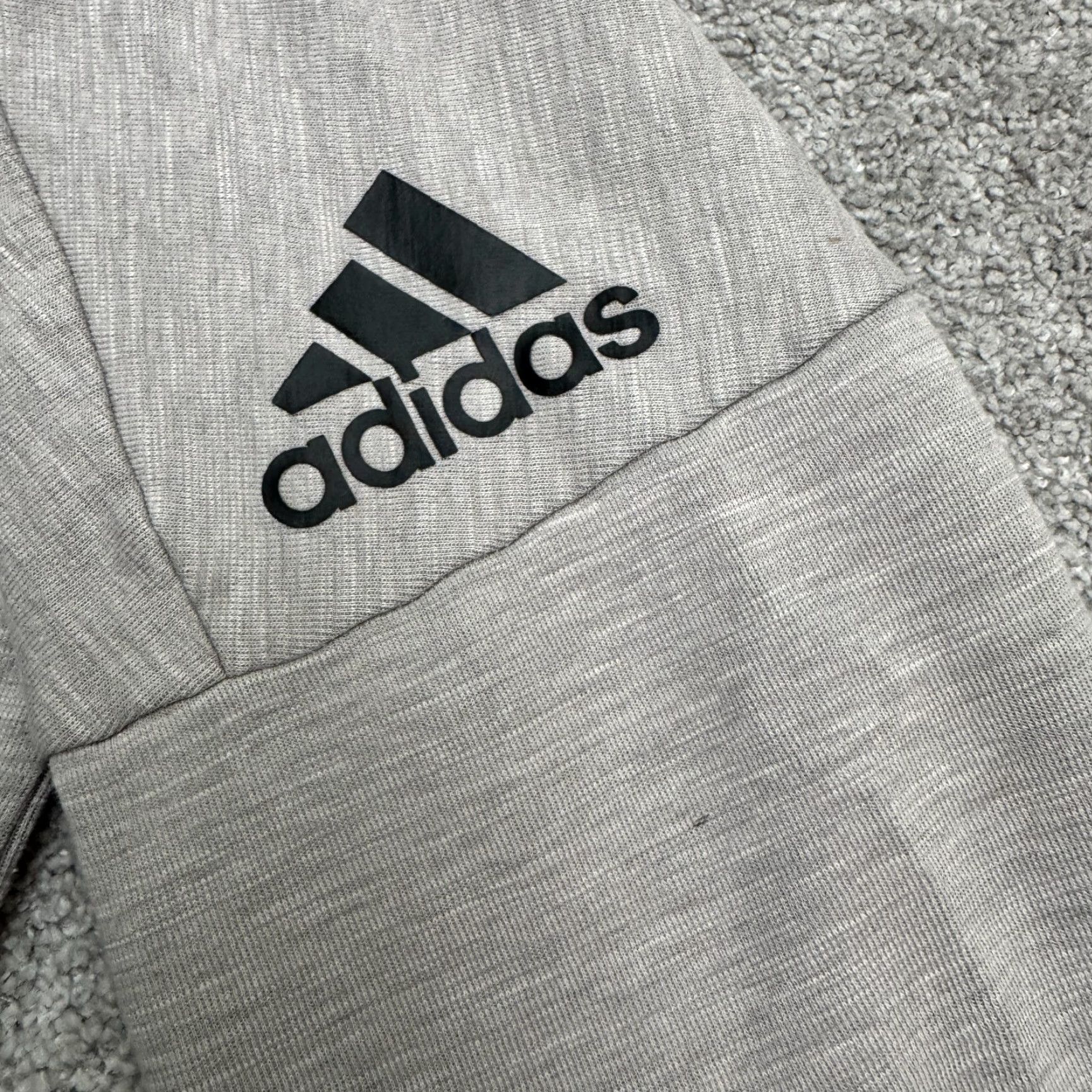 Adidas Adidas Sweatshirt Mens Large Gray Crew Neck Pocket Pullover All Seasons Lightweight Outdoor Sports Athleisure Size US L / EU 52-54 / 3 - 4 Thumbnail