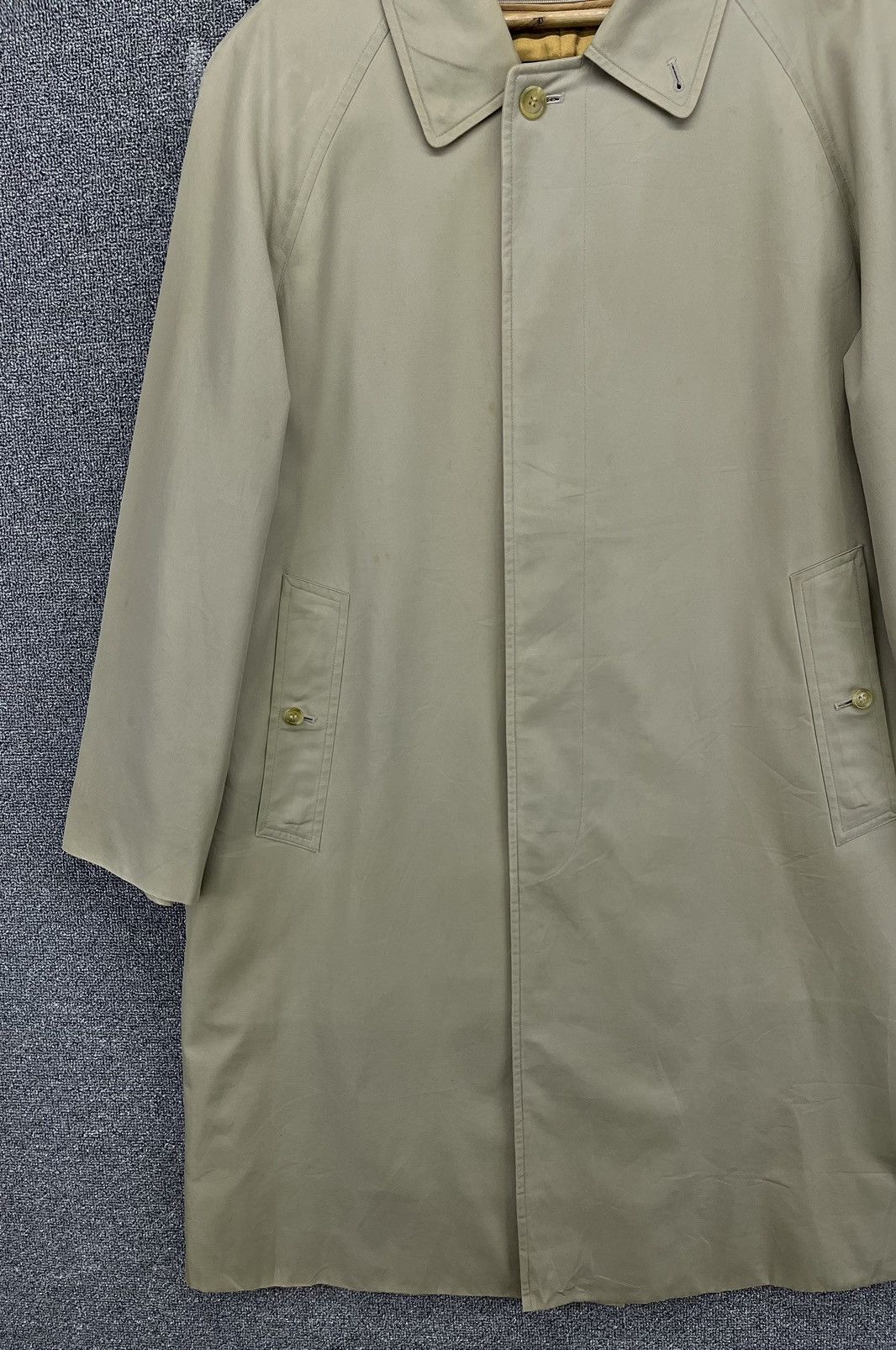 Burberry Vintage Burberry Nova Check Trench Coat Long Jacket Size US M / EU 48-50 / 2 - 3 Thumbnail