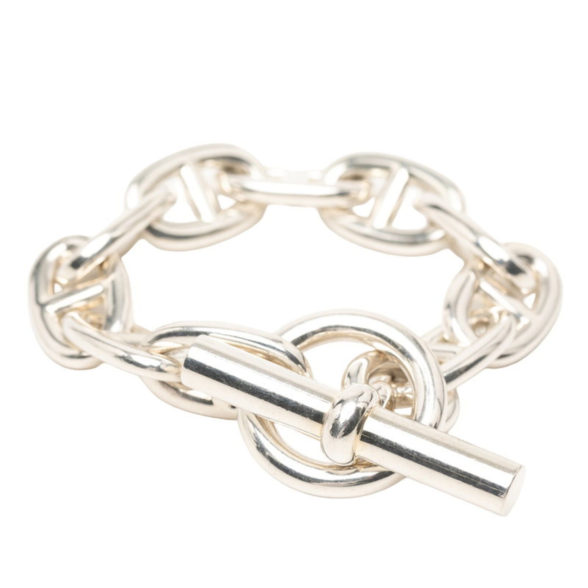 Hermes Hermes Chaine d'Ancre TGM 10-link bracelet, SV925 silver, women's. Size ONE SIZE - 1 Thumbnail