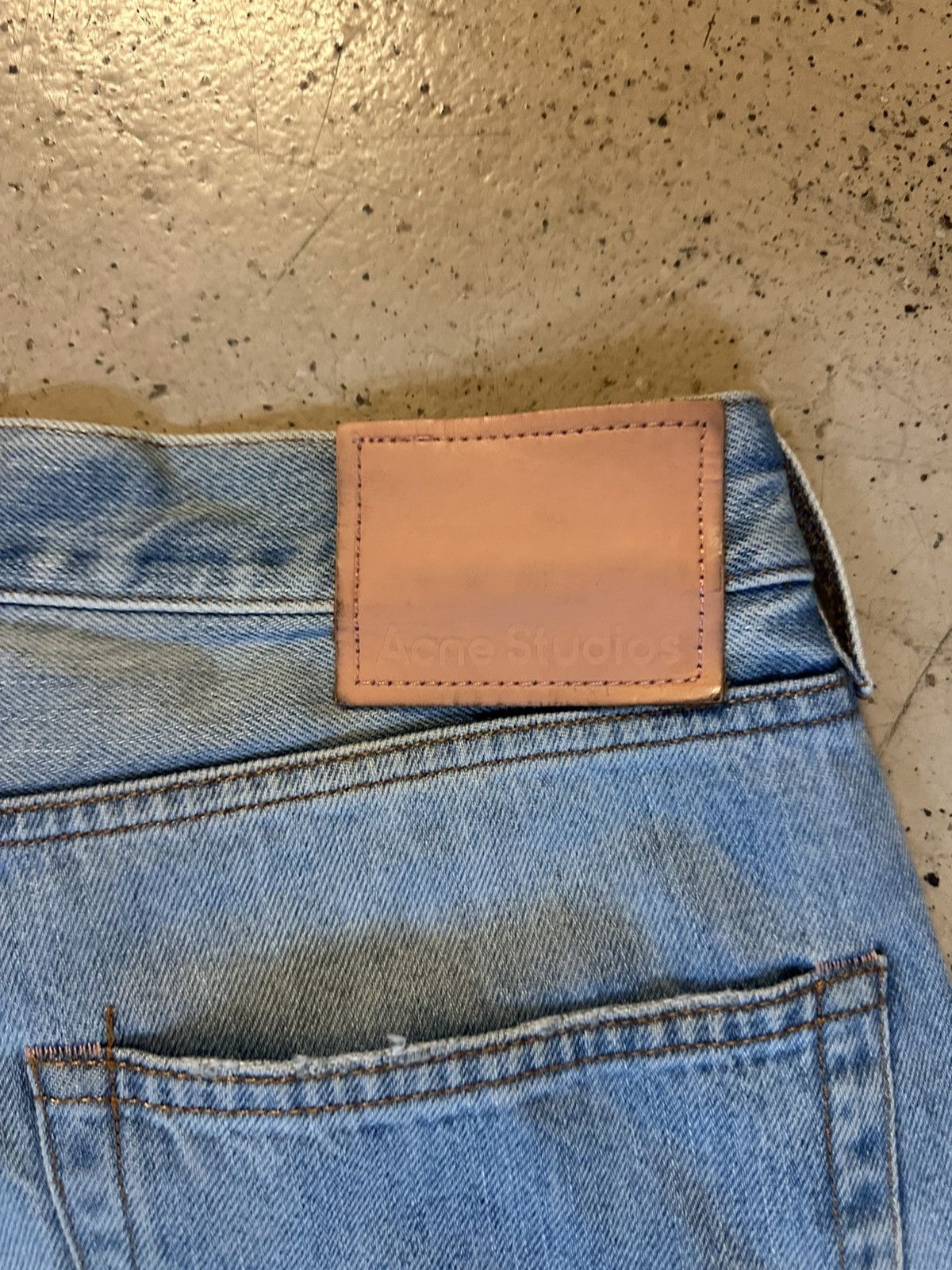 Acne Studios Acne Studios 1981M Light Blue Vintage Denim Size US 32 / EU 48 - 3 Thumbnail