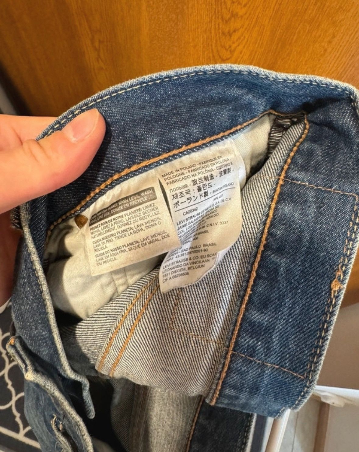 Japanese Brand × Levi's × Vintage Levi’s 501 Denim Jeans 34/32 Size US 34 / EU 50 - 4 Thumbnail