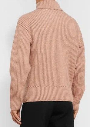 Tom Ford o1loc1c1224 TFK220 Turtleneck Sweater in Camel Size US M / EU 48-50 / 2 - 2 Thumbnail