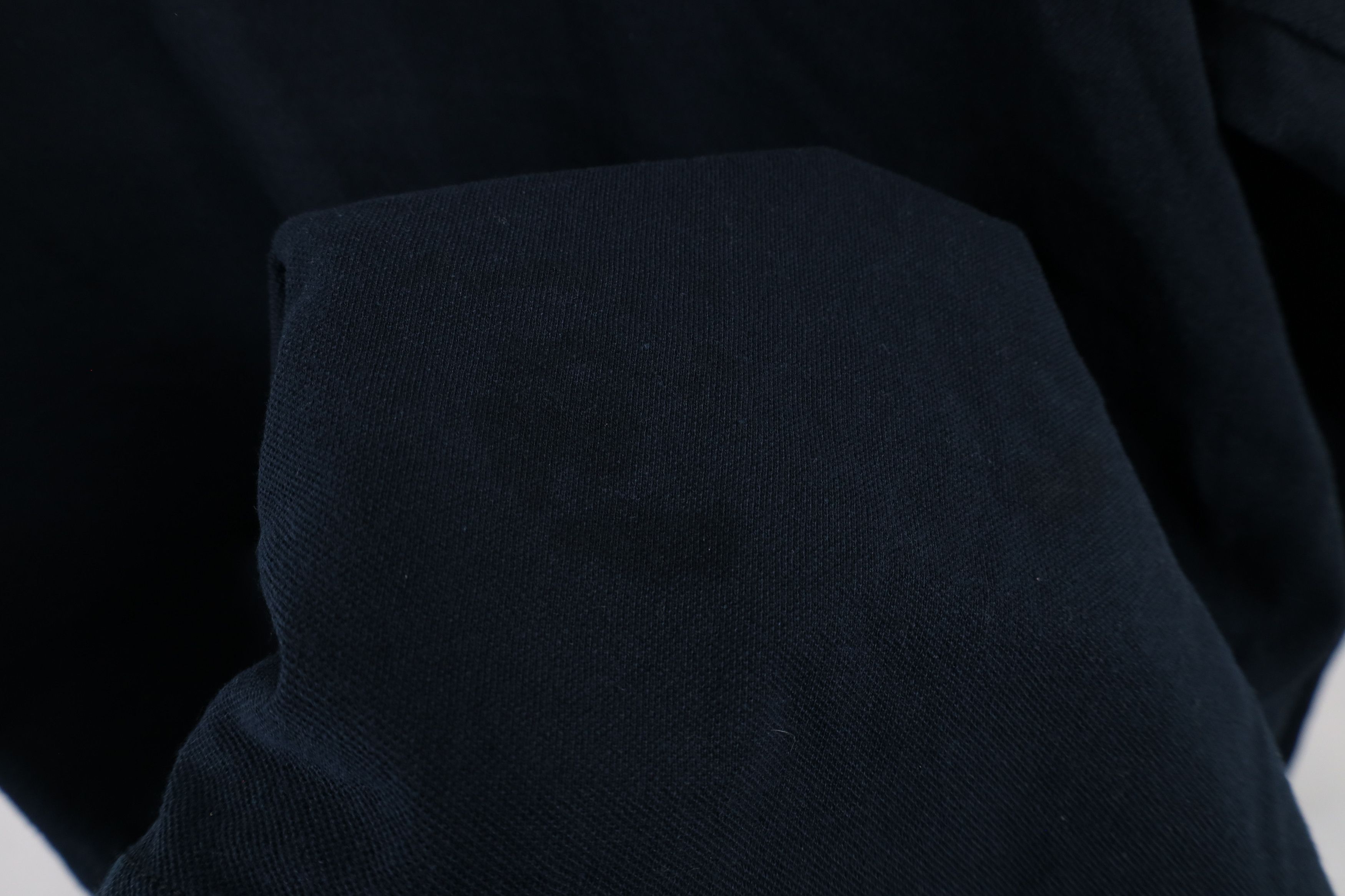 Vintage Vintage 90s Streetwear Heavy Long Sleeve Polo Shirt Black Size US XL / EU 56 / 4 - 10 Thumbnail
