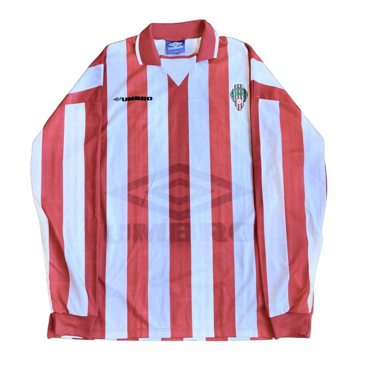 Vintage 1995/96 VIKTORIA ZIZKOV #70 UMBRO MATCH WORN SOCCER JERSEY Size US XXL / EU 58 / 5 - 1 Thumbnail