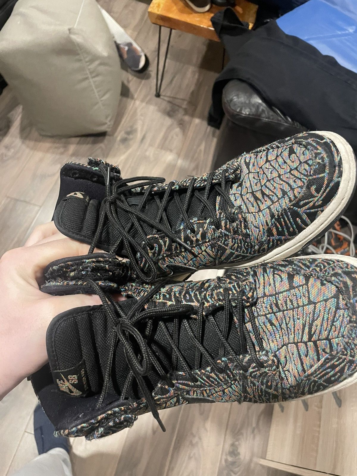 Nike Psychedelic Nike SB Dunk Size US 10.5 / EU 43-44 - 5 Thumbnail