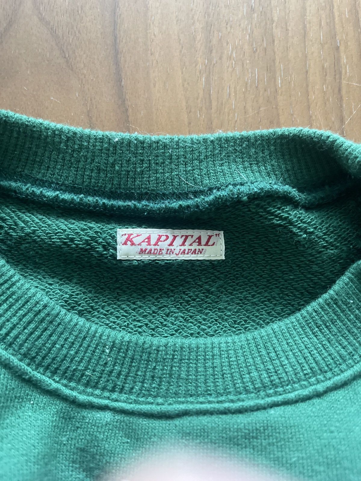 Kapital Kountry Kapital Kountry laundry college crewneck Size US L / EU 52-54 / 3 - 5 Thumbnail