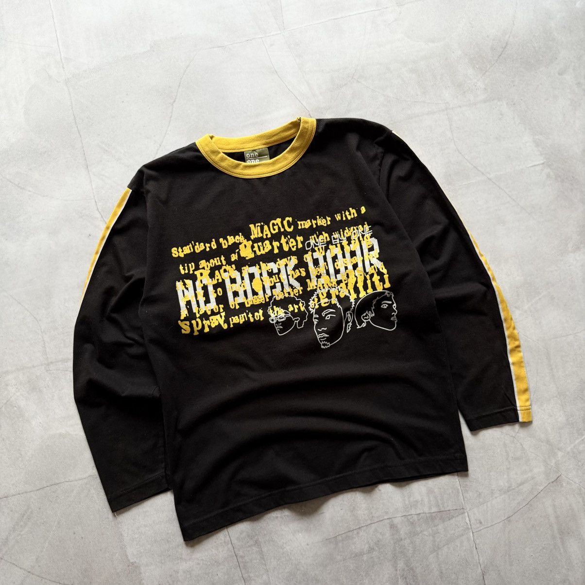 USA Rap Boy Hysteric Glamour Vibe Long Sleeve T Shirt Y2K