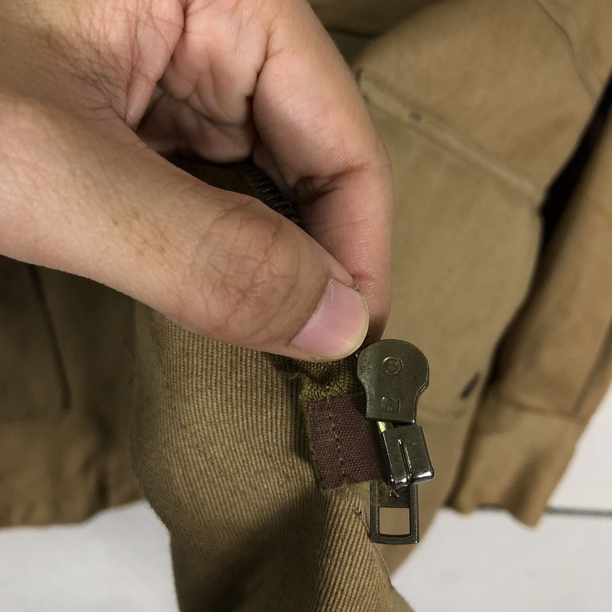 Japanese Brand Vintage Cargo Inspector Jacket Slant Pocket Military Nakata Size US L / EU 52-54 / 3 - 14 Thumbnail