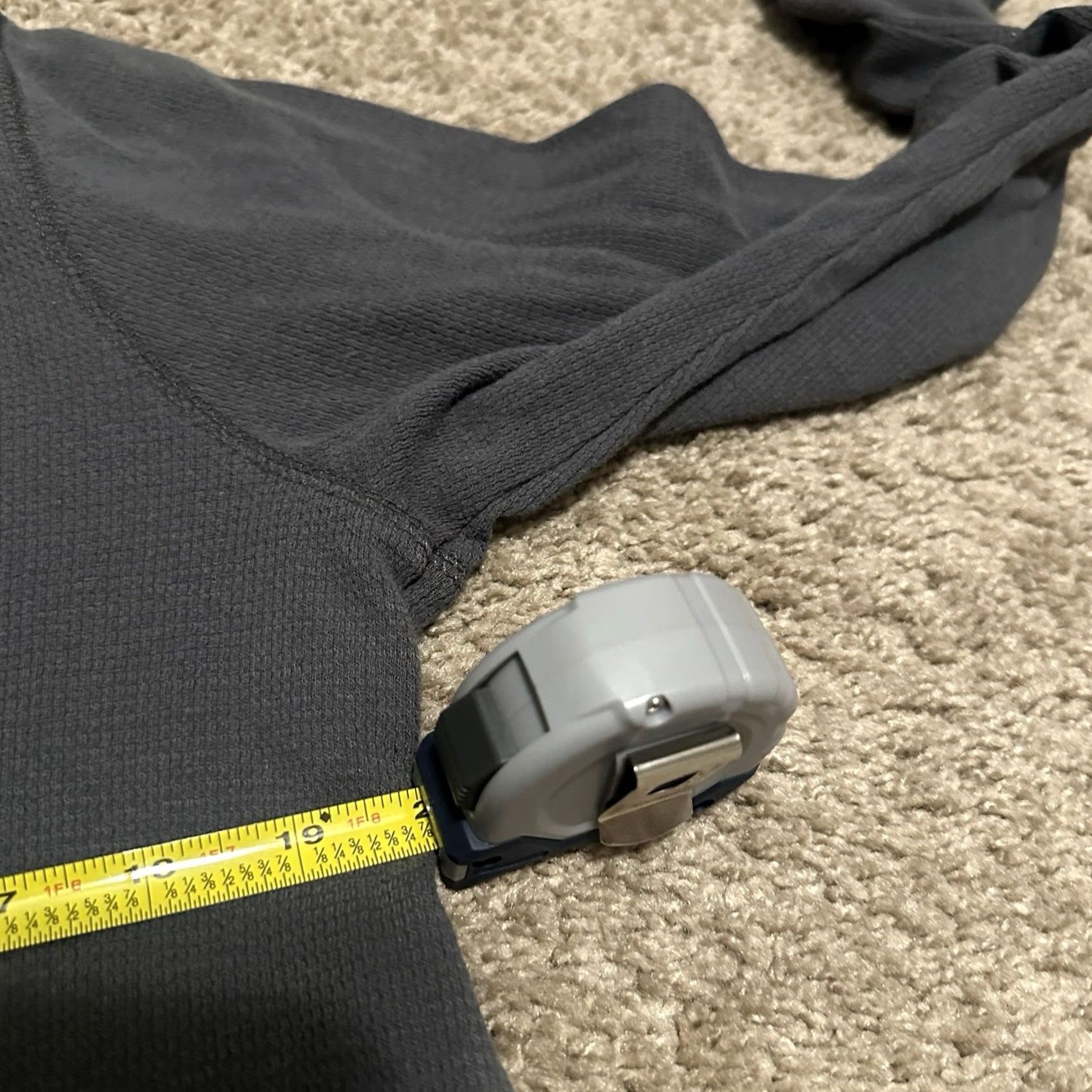 Element Vintage Element Shirt Mens Medium Thermal Long Sleeve Grunge Skater Y2K Gray Size US L / EU 52-54 / 3 - 5 Thumbnail