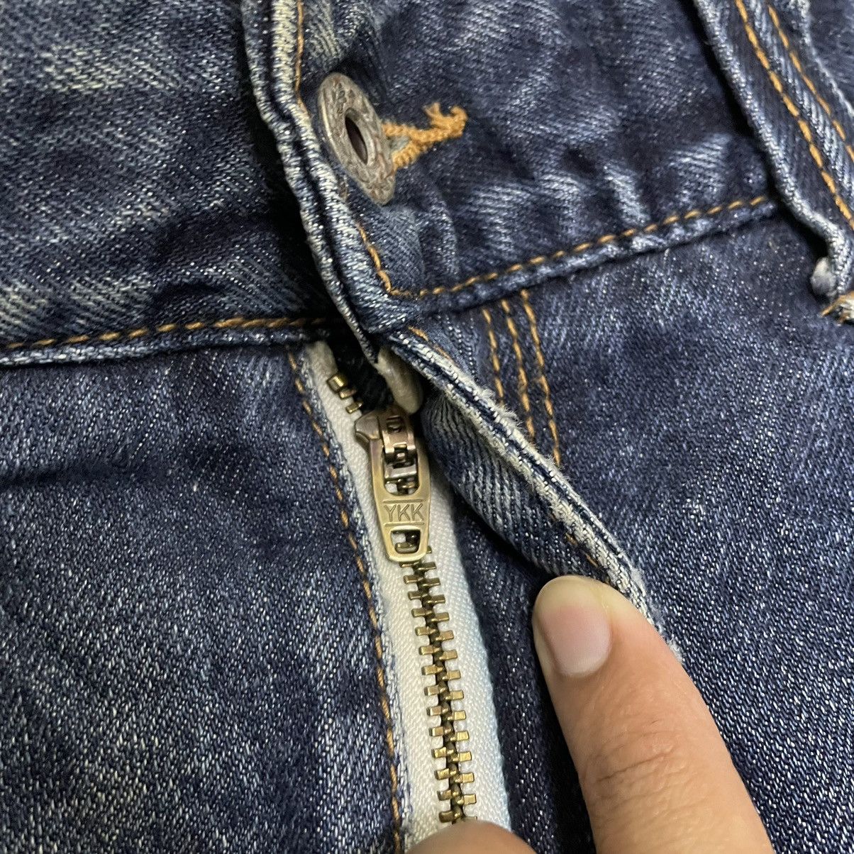 Russell Athletic × Vintage Vintage Russell Athletic Selvedge Denim Distressed Size US 36 / EU 52 - 4 Thumbnail