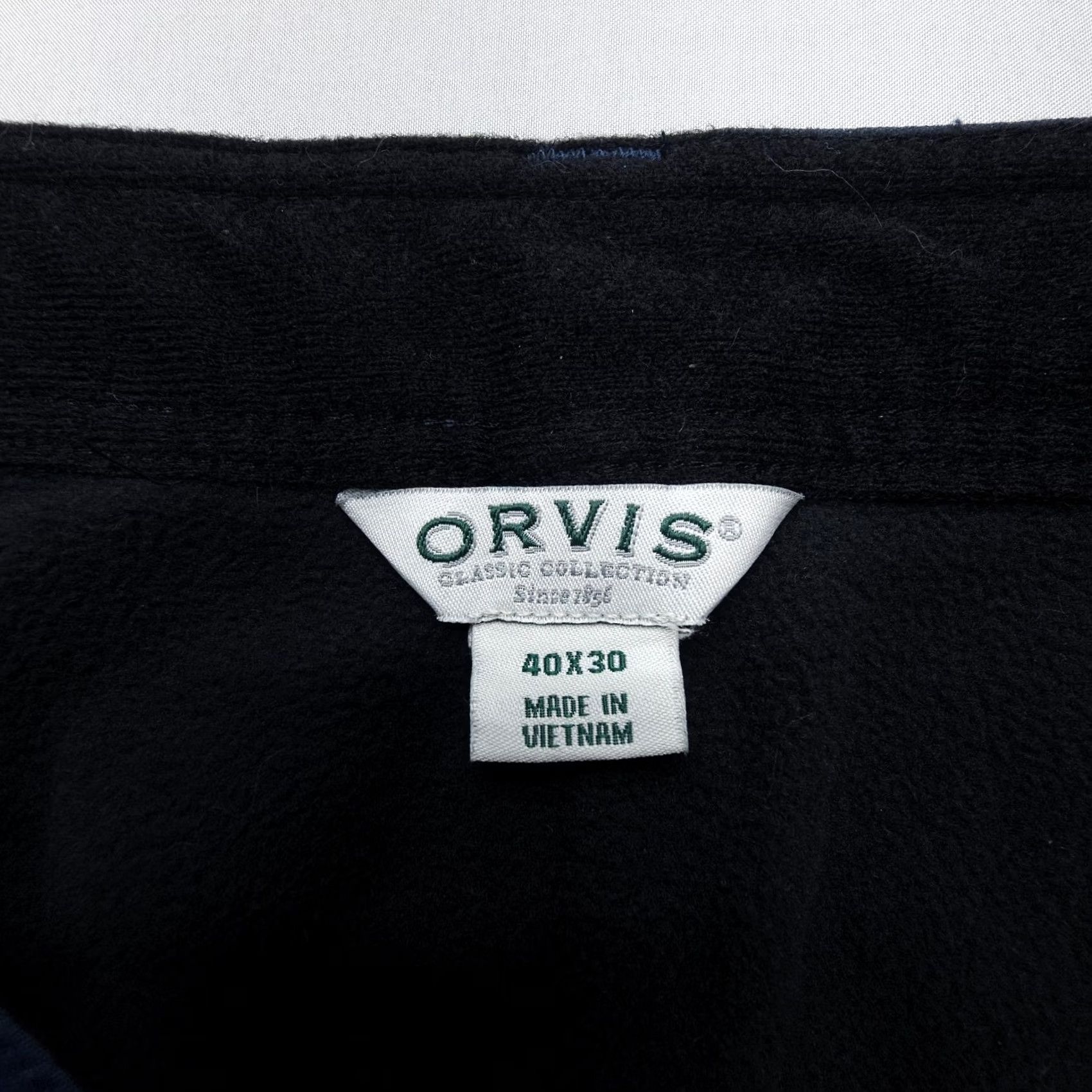 Orvis Orvis Mens Fleece Lined Tech Hiking Pants 40 x 30 Cargo Stretch Blue Size US 40 / EU 56 - 3 Thumbnail