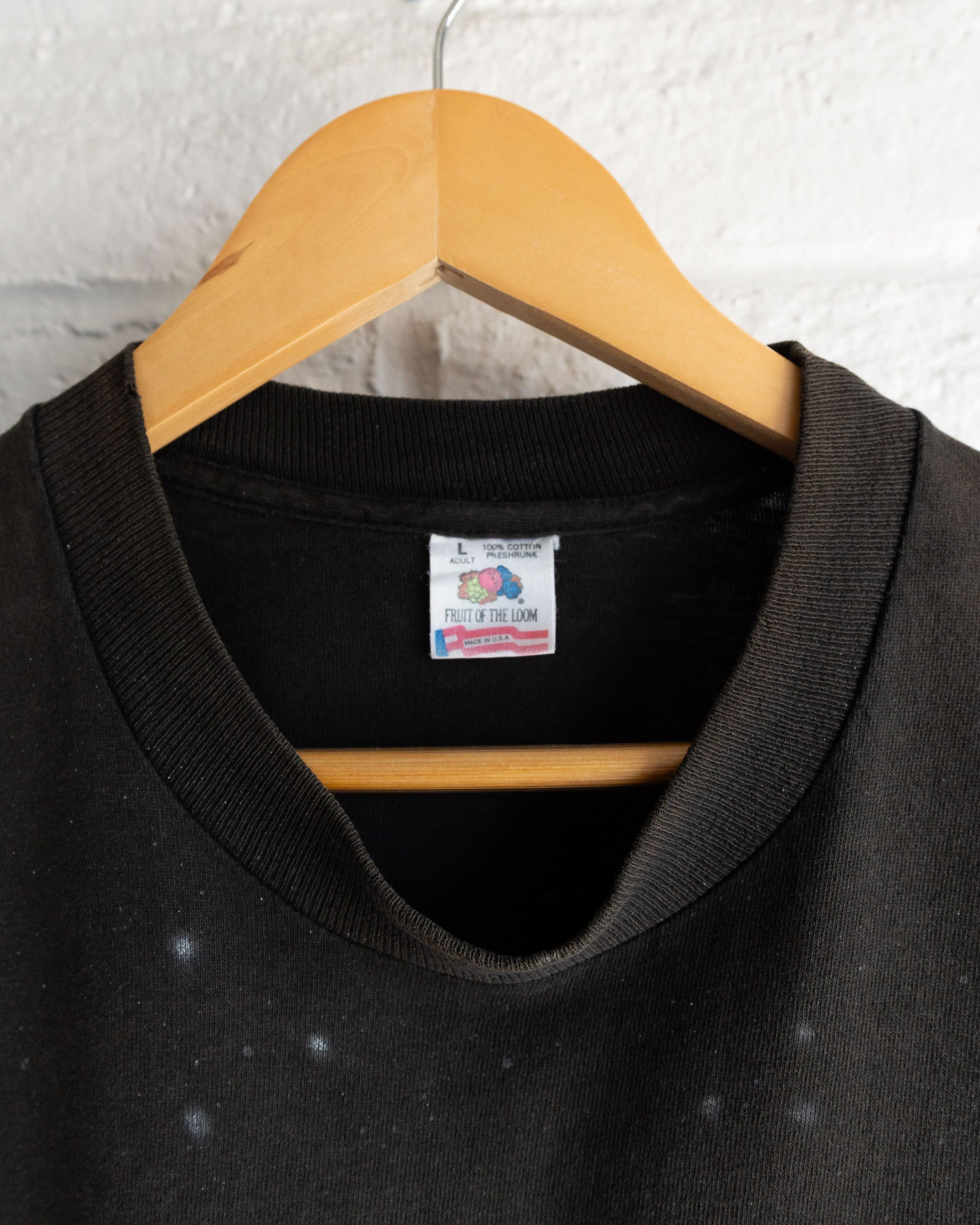 Vintage Vintage 90s AOP Wizard T Shirt Faded Thrashed Single Stitch Size US L / EU 52-54 / 3 - 4 Thumbnail