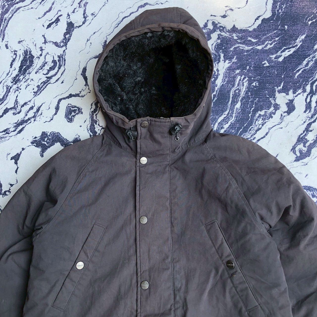 Carhartt Carhartt WIP Trapper Parka Black – Rugged Winter Jacket - M Size US M / EU 48-50 / 2 - 3 Thumbnail