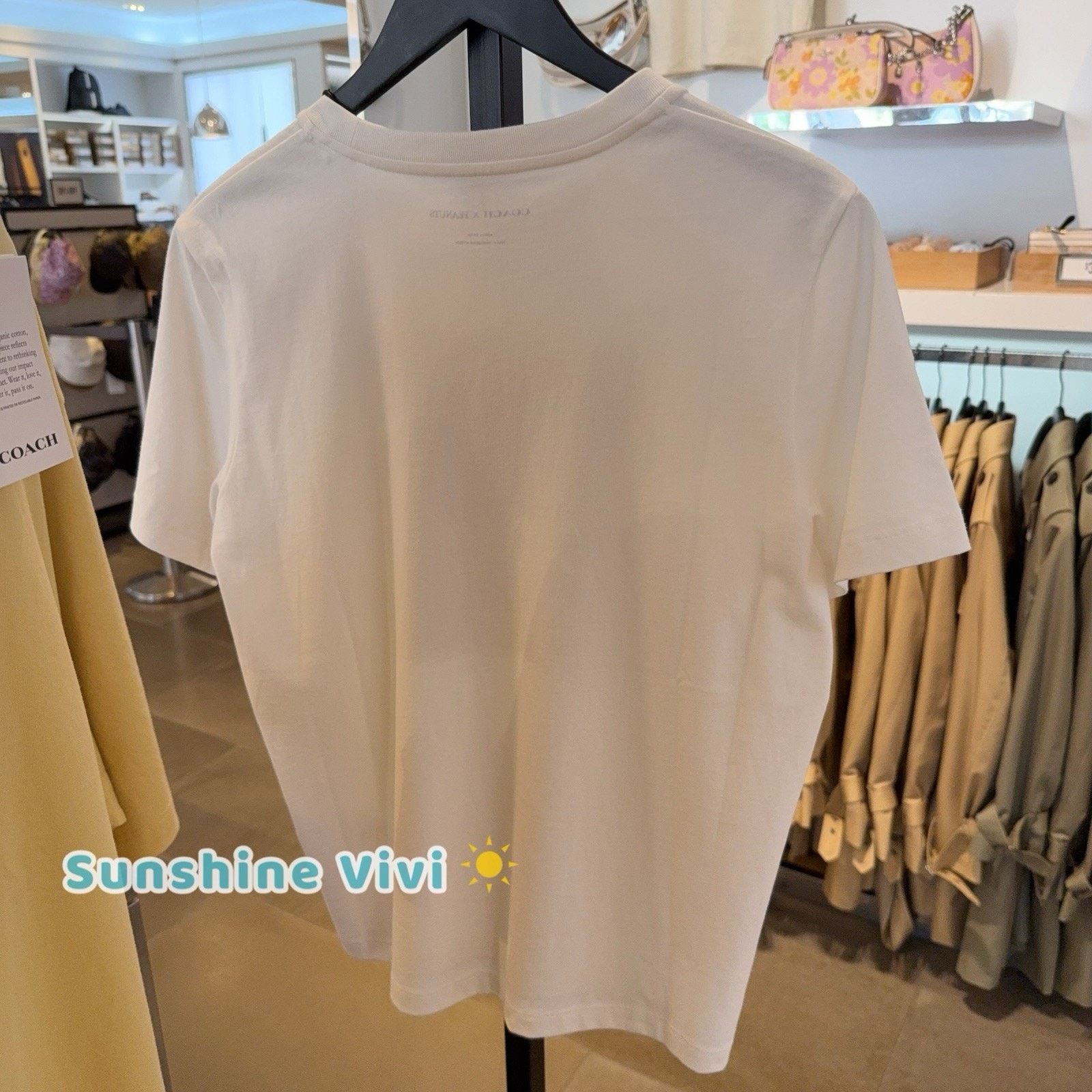 Coach NWT Coach X Peanuts Woman Snoopy T Shirt Cotton CBF06 M Size M / US 6-8 / IT 42-44 - 4 Thumbnail