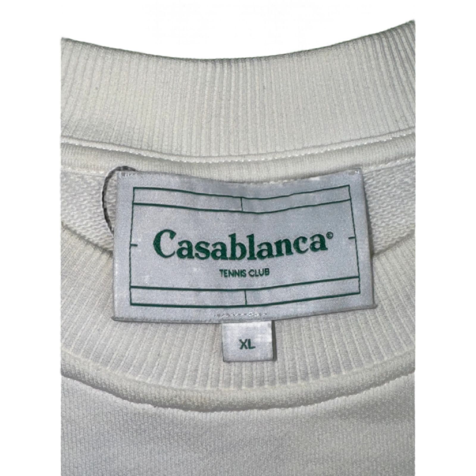 Casablanca Casablanca Graphic White Crewneck Size XL / US 12-14 / IT 48-50 - 4 Thumbnail