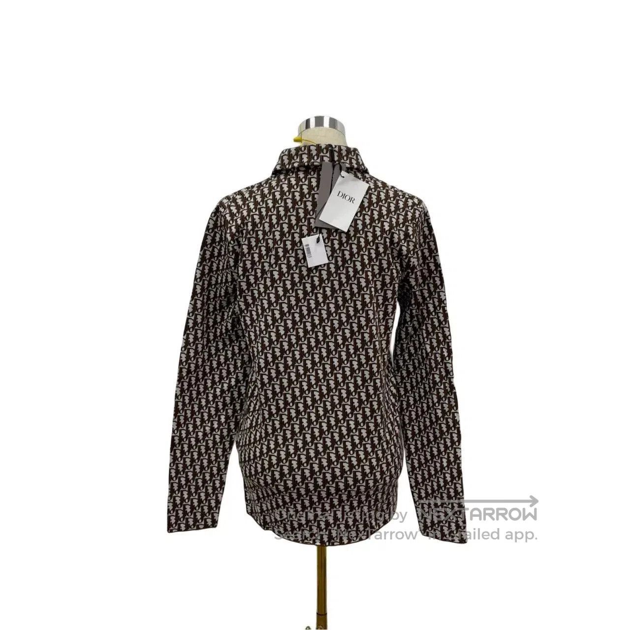 Dior Dior Brown Monogram Long Sleeve Shirt. Size XS / US 0-2 / IT 36-38 - 8 Thumbnail