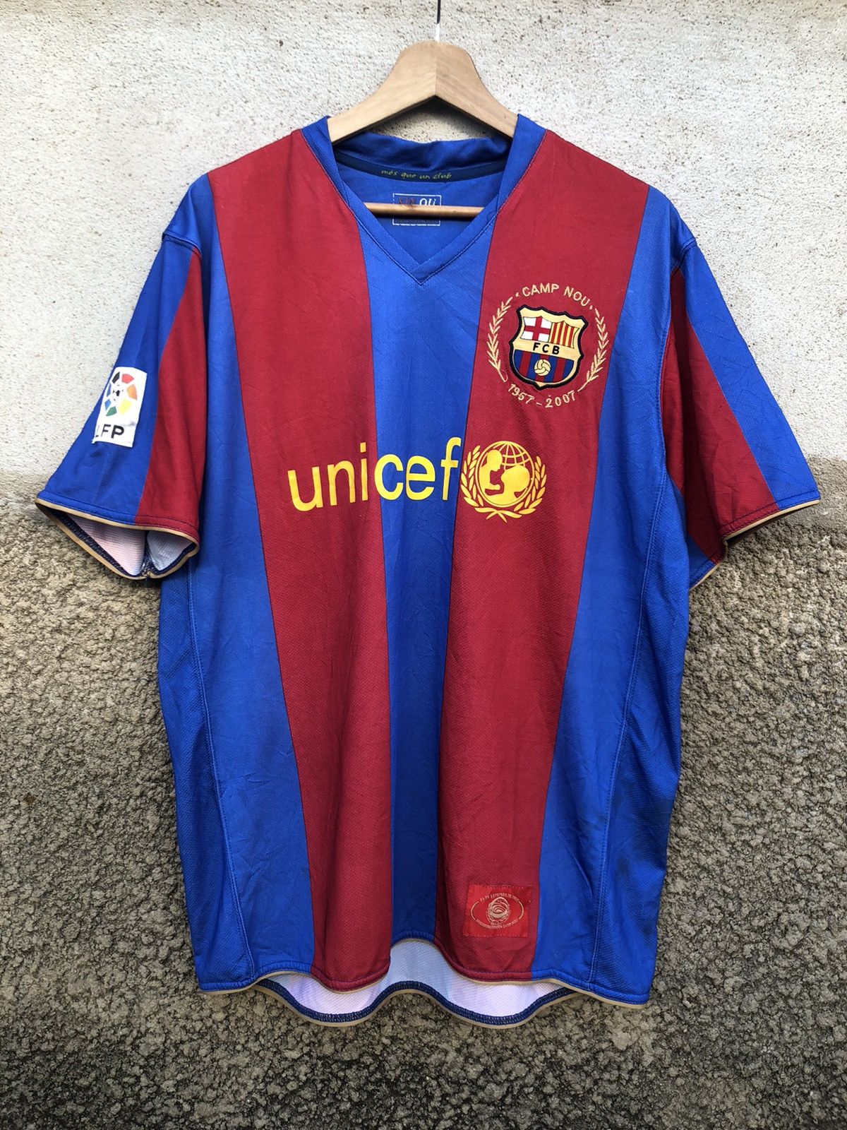 Vintage Rare🔥 Vintage 2007 Barcelona Fc "Samuel Eto'o" #9 Jersey Size US L / EU 52-54 / 3 - 1 Thumbnail