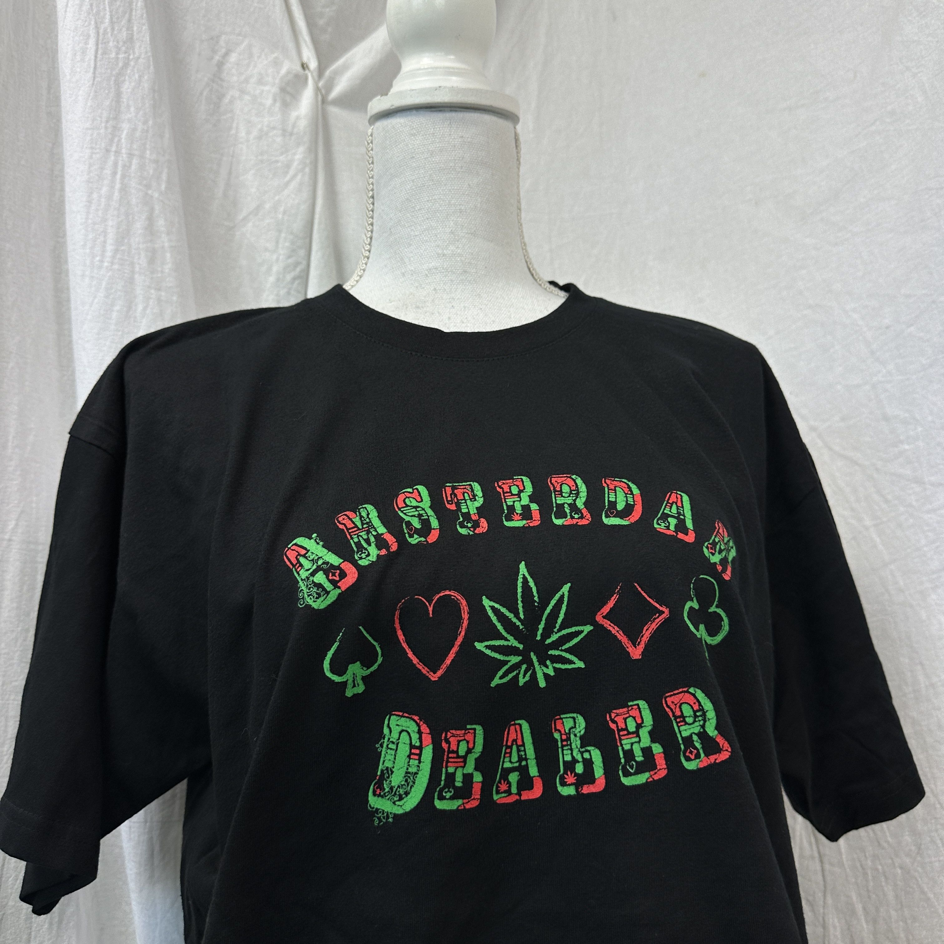 Vintage Vintage Opium Grunge Amsterdam Dealer T-shirt 00s Size US M / EU 48-50 / 2 - 2 Thumbnail
