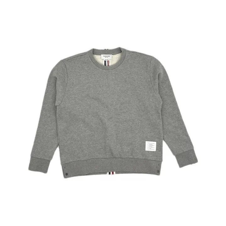 Thom Browne Thom Browne Gray Long Sleeve Sweatshirt -2507 Size US M / EU 48-50 / 2 - 8 Thumbnail