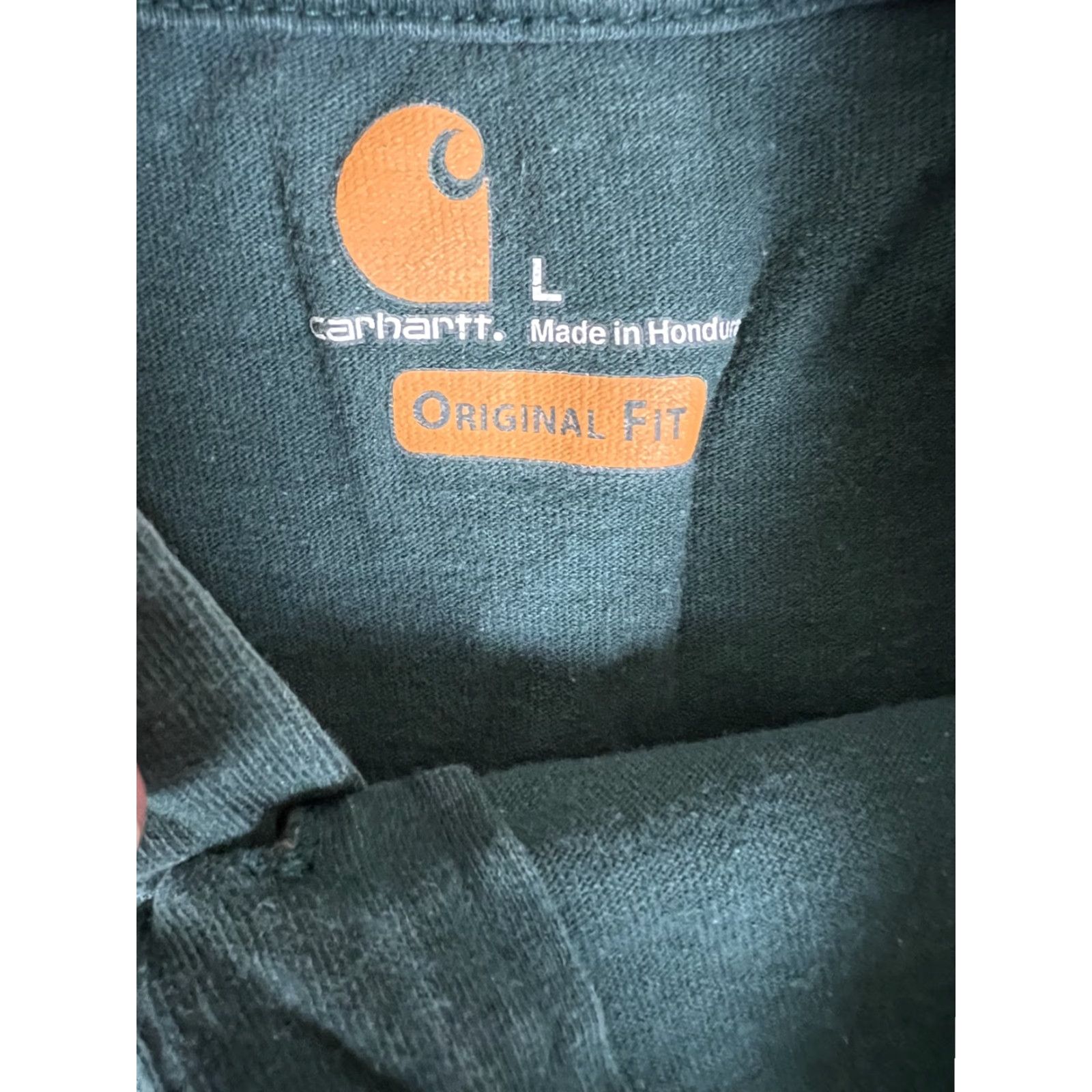 Carhartt Carhartt Men’s K87 Pocket T-Shirt Henley Sleeve Short Size L Green Sun Faded Grunge, Regular Fit, Cotton, Men's Shirt Size US L / EU 52-54 / 3 - 6 Thumbnail